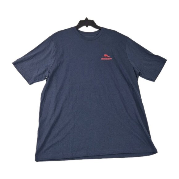 Tommy Bahama Other - TOMMY BAHAMA Men's T-Shirt Size XLT Blue Short Sleeve Dog Labs Crew N Theme (58)